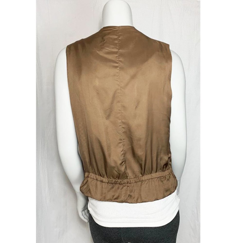 VINTAGE Saks Fifth Avenue Wool Vest - Picture 3 of 7